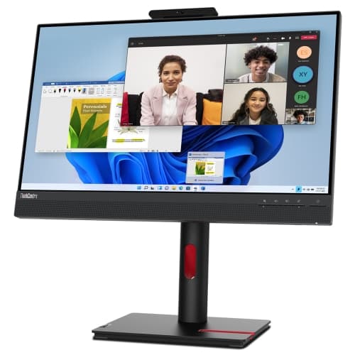61cm/24" (1920x1080) Lenovo ThinkCentre Tiny-in-One 24 Gen 5 FHD IPS 60Hz 4ms HDMI DP LS Black