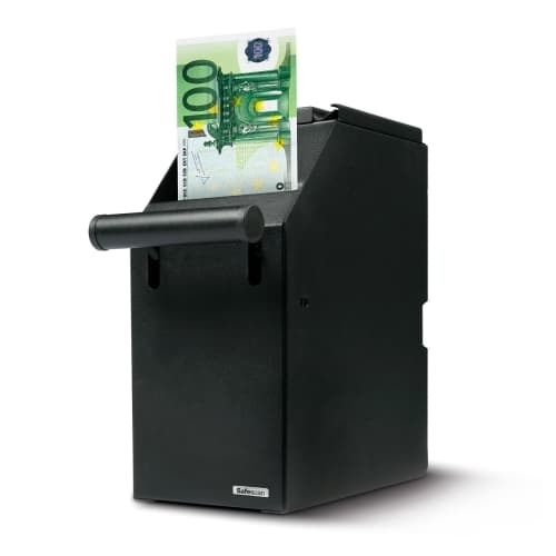 Caja fuerte POS Safescan 4100 - Doble cerradura de seguridad - Anclaje a mostrador - Negra