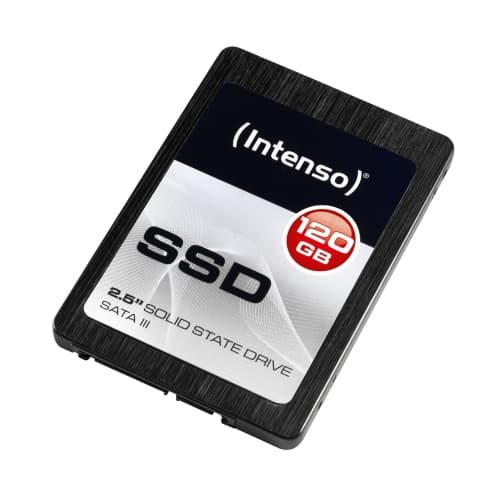 Intenso SSD 120 GB HIGH - Disco SSD TLC - interno - 2.5" - SATA3 - Lectura 520MB/s - Escritura 500MB/s