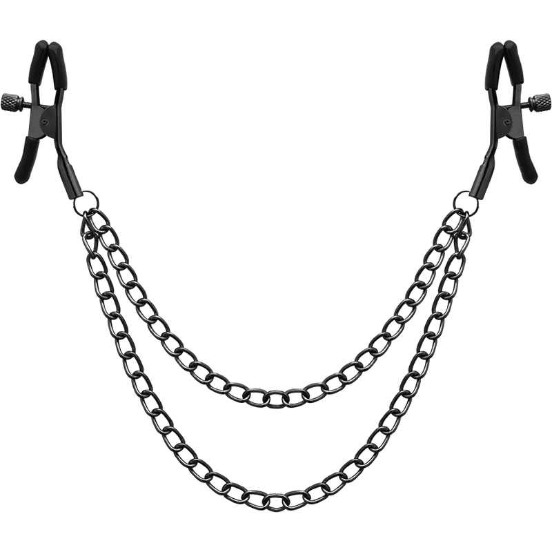 BEGME - RED EDITION PINZAS PEZONES CON CADENA