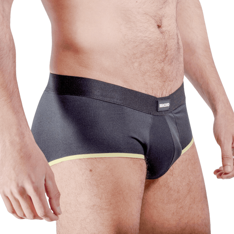 MACHO - MS24A CALZONCILLO BRIEF DARK AMARILLO S