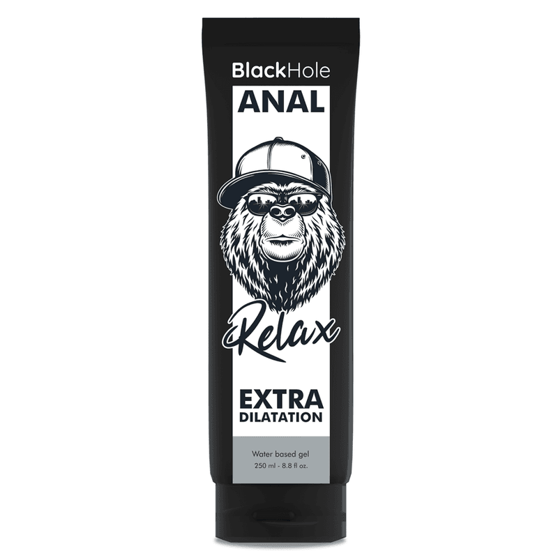 BLACK HOLE - GEL BASE AGUA DILATACIÓN ANAL 250 ML