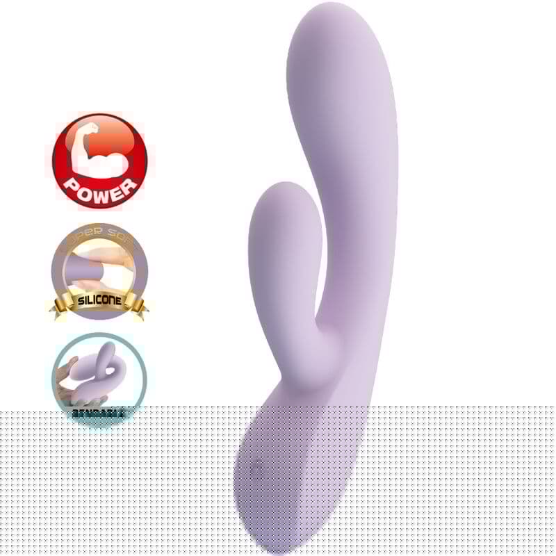 PRETTY LOVE - ROSOLYN VIBRADOR RABBIT 10 VIBRACIONES MORADO