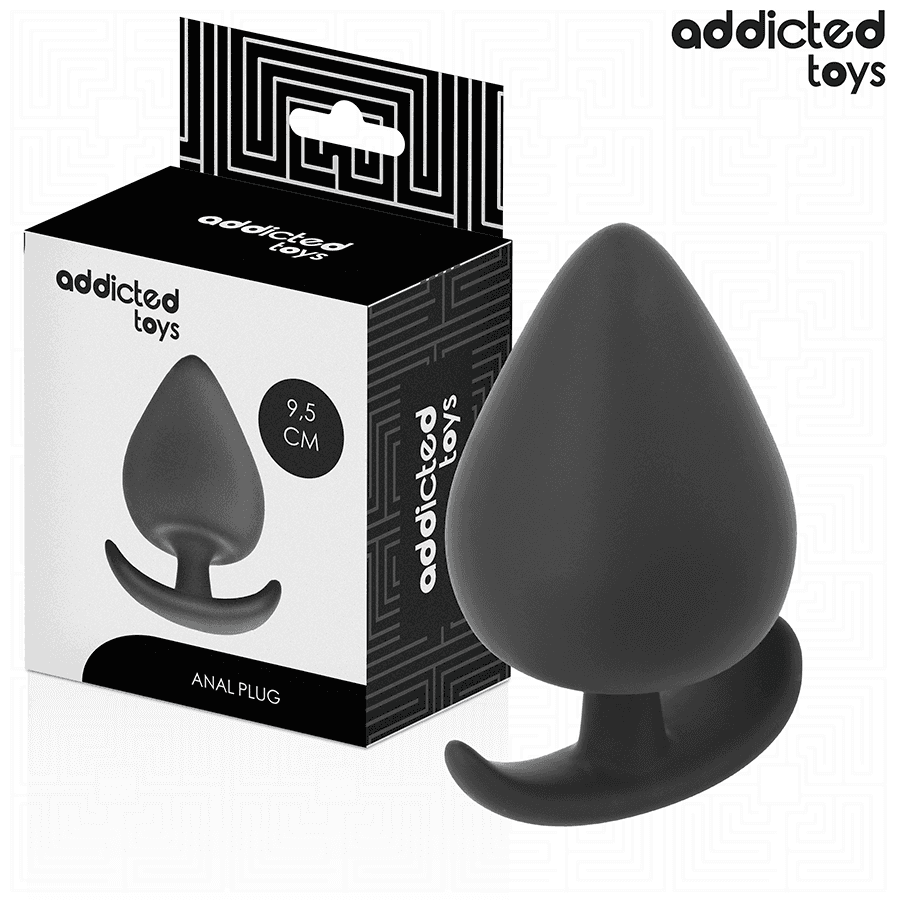 ADDICTED TOYS - PLUG ANAL SILICONA TALLA XL 9.5 CM