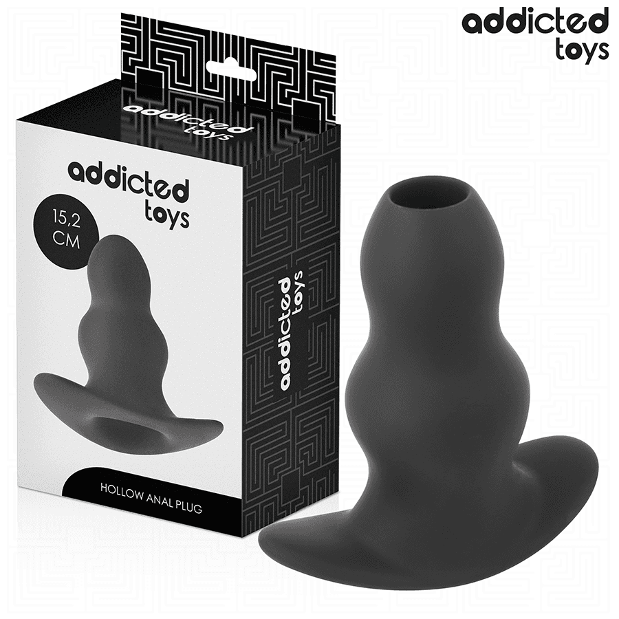 ADDICTED TOYS - PLUG ANAL HUECO SILICONA TALLA XXL 15,2 CM