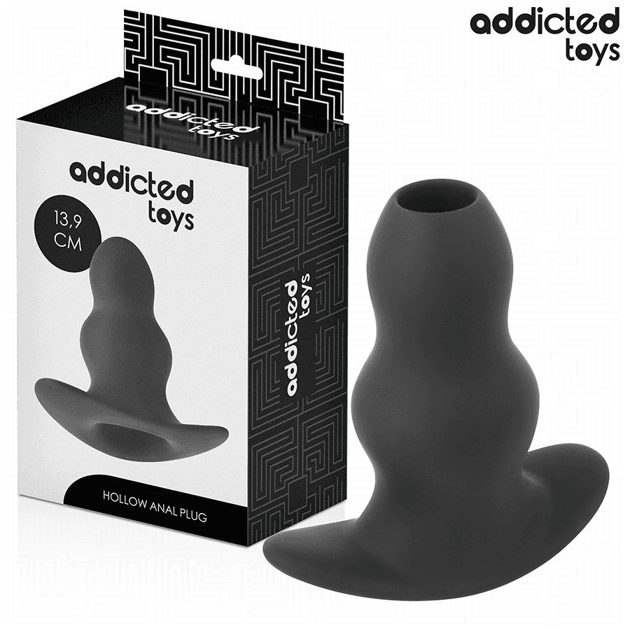ADDICTED TOYS - PLUG ANAL HUECO SILICONA TALLA XL 13,9 CM