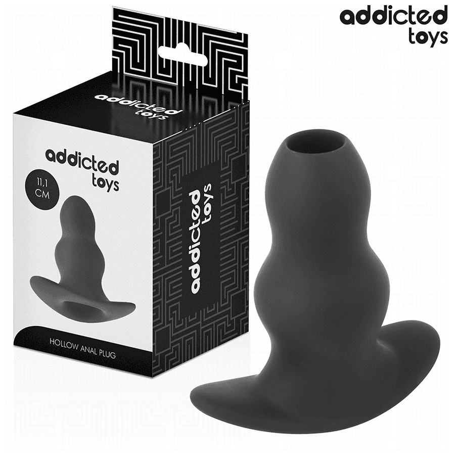 ADDICTED TOYS - PLUG ANAL HUECO SILICONA TALLA L 11.1 CM