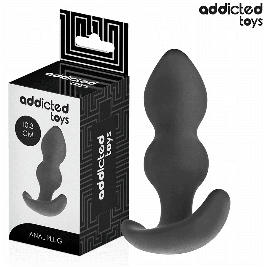 ADDICTED TOYS - PLUG ANAL SILICONA TALLA S 10,3 CM