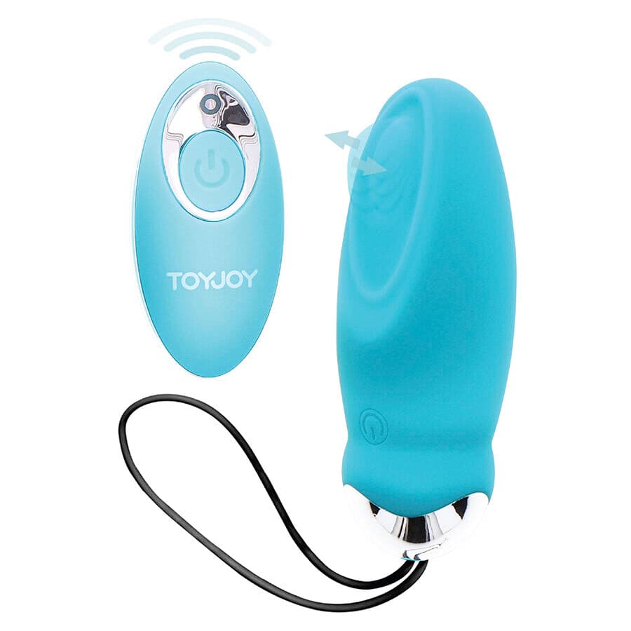 TOYJOY - HAPPINESS IM SO EGGCITED VIBRADOR CON CONTROL REMOTO AZUL