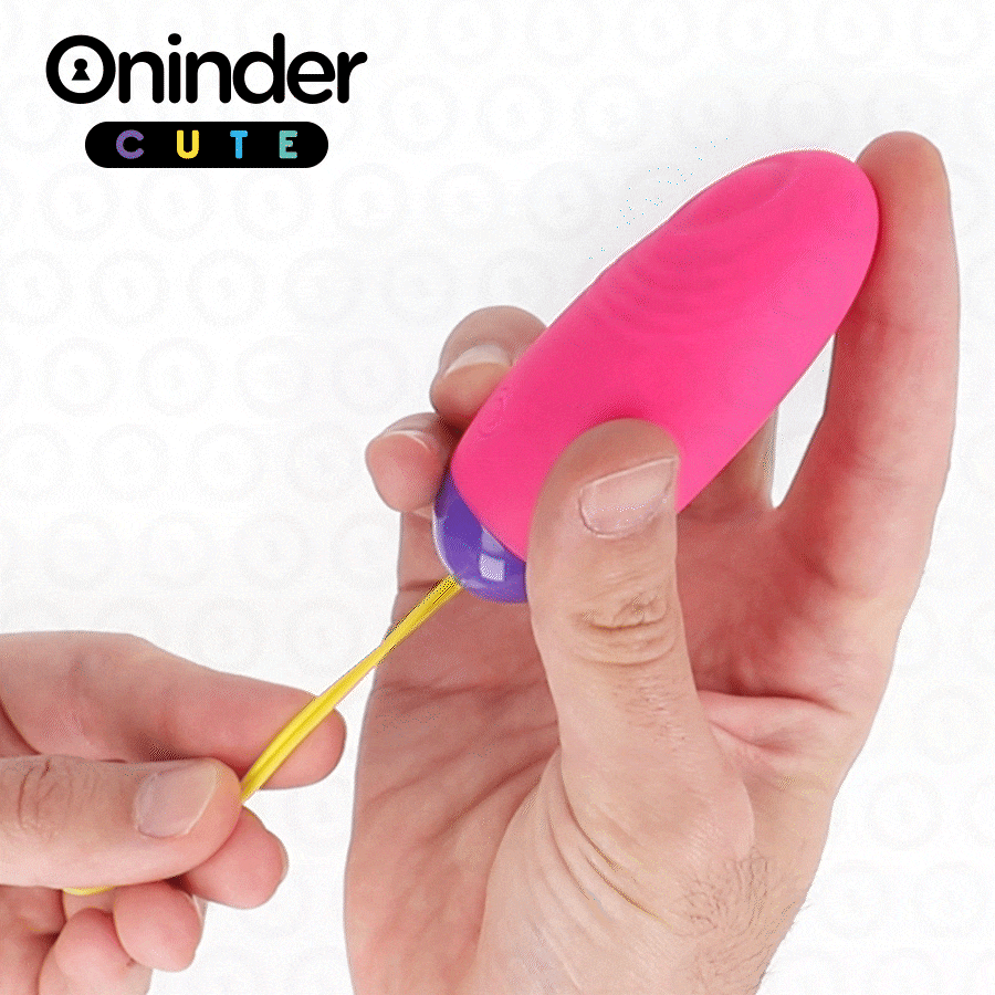 ONINDER CUTE - LOVE PLEASURE HUEVO VIBRO-WAVE TAPPING SILICONA - APP MUNDIAL GRATUITA