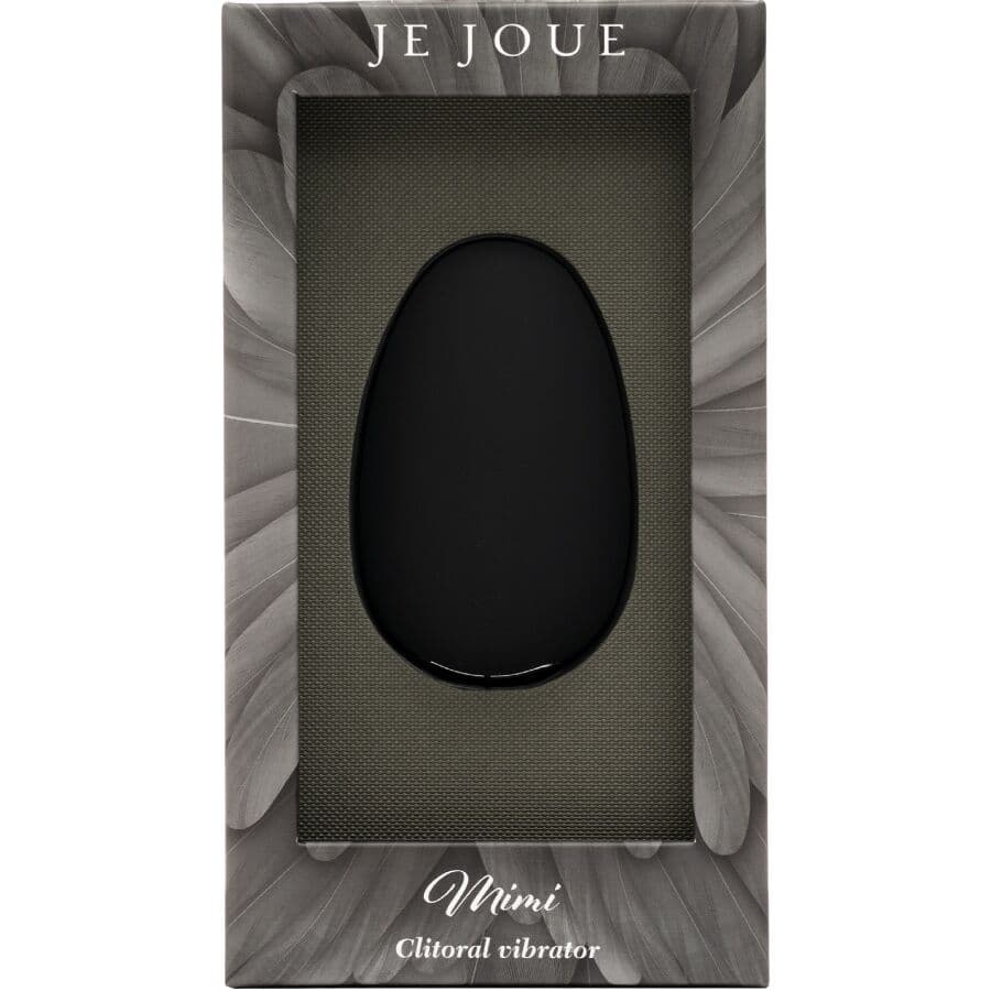 JE JOUE - MIMI VIBRADOR MASAJEADOR CLITORIAL NEGRO