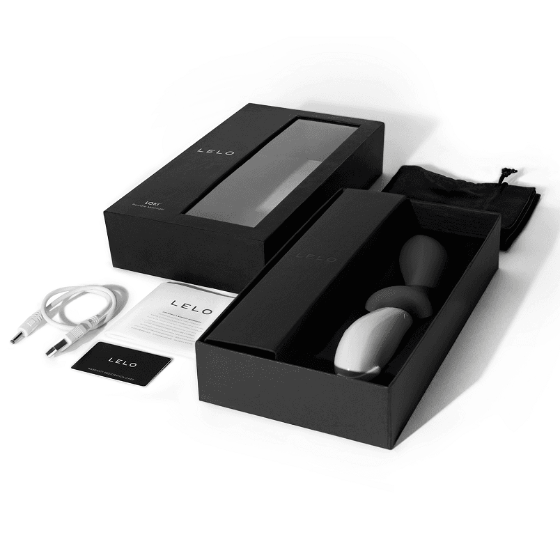 LELO - LOKI VIBRADOR PROSTÁTICO NEGRO