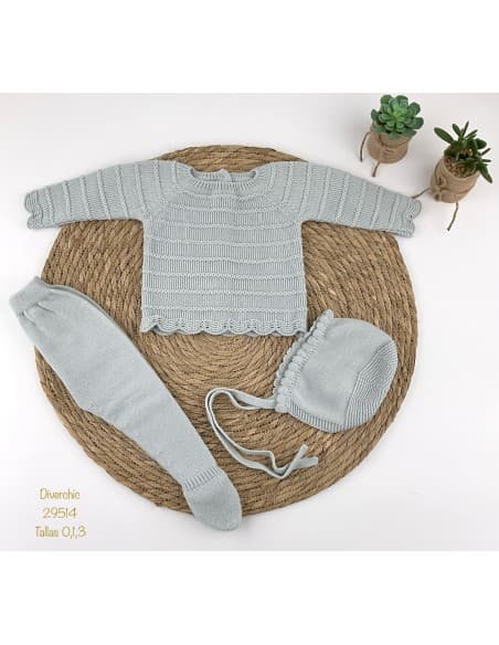 CONJUNTO BEBE LANA 421129514