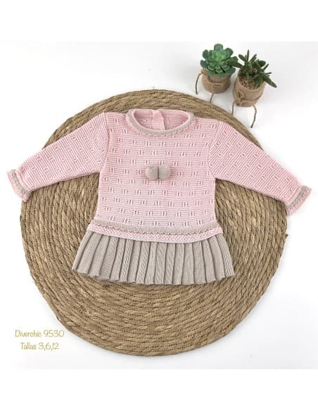 VESTIDO BEBÊ DIVERCHIC 421109530