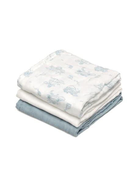 ESTUCHE MUSELINA 70X70 CM BAMBU 3 UNID 621006400