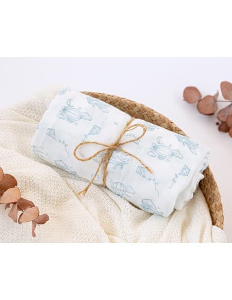 MUSELINA 120X120 CM BAMBU 621006422