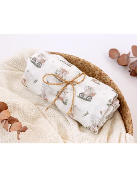 MUSELINA 120X120 CM BAMBU 621006425