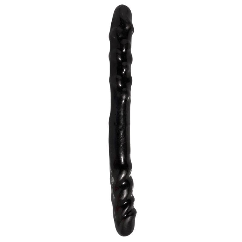 Dildo Doble 40,6 cm Negro