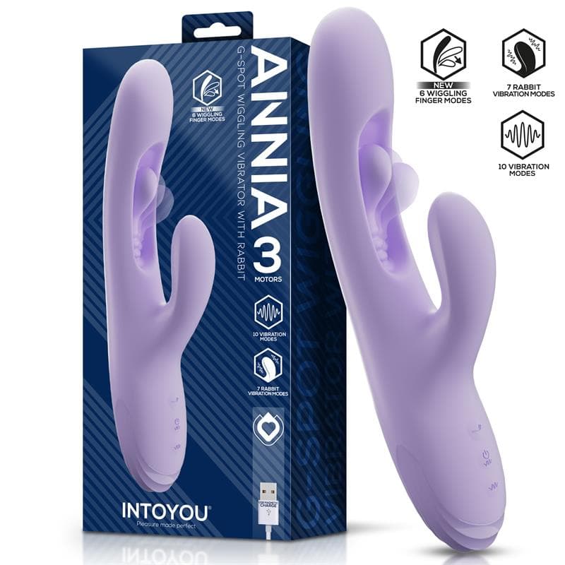 Annia Vibrador G-Spot con Wiggling Interno