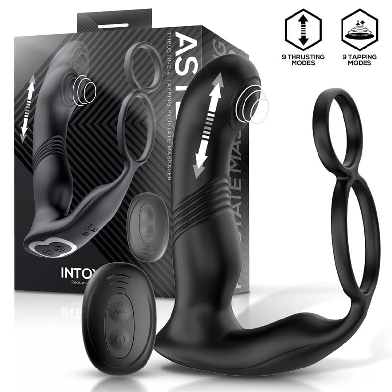 Astex Masajeador Prostático con Thrusting y Tapping
