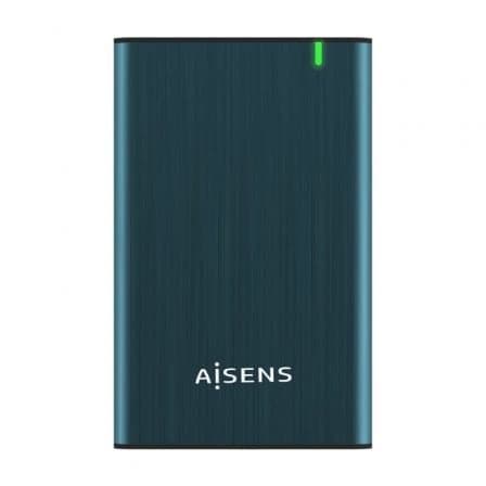 Caja Externa para Disco Duro de 2.5" Aisens ASE-2525PB/ USB 3.0/ Sin tornillos