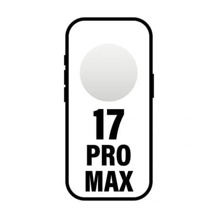 Smartphone Apple iPhone 17 Pro Max 2TB/ 6.9"/ 5G/ Plata
