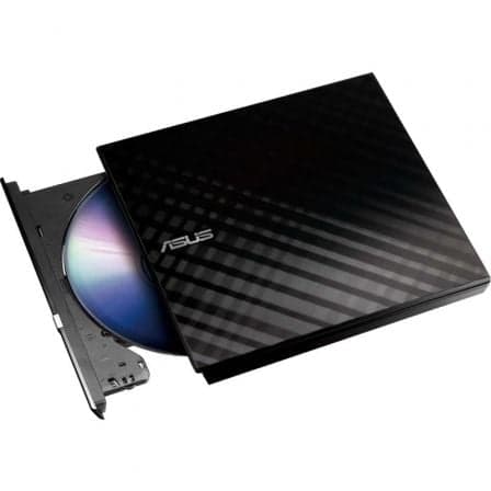 Grabadora Externa CD/DVD Asus SDRW-08D2S-U Lite/ Negra