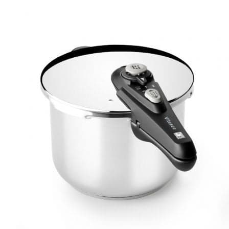 Olla a Presión Bra Vitesse A185104/ Ø24cm/ 9L/ Acero Inoxidable/ Apta para Inducción