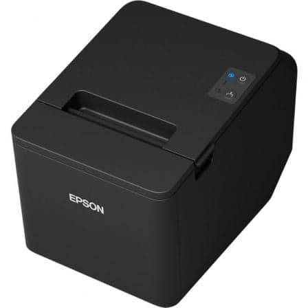 Impresora de Tickets Epson TM-T20IV/ Ancho papel 80mm/ USB-RS232/ Negra