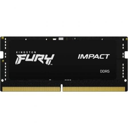 Memoria RAM Kingston FURY Impact 32GB/ DDR5/ 5600MHz/ 1.1V/ CL40/ SODIMM
