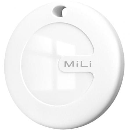 Localizador Leotec EasyTag Dual/ Blanco/ Incluye Llavero Marrón