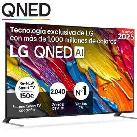 Televisor LG QNED 75QNED84A6C 75"/ Ultra HD 4K/ Smart TV/ WiFi