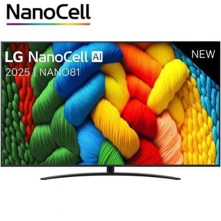 Televisor LG NanoCell 86NANO81A6A 86"/ Ultra HD 4K/ Smart TV/ WiFi