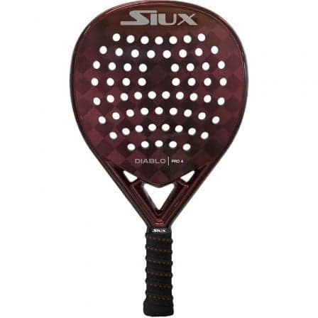 Pala de Pádel Siux Diablo Pro 4 (Tino Libaak)/ Roja