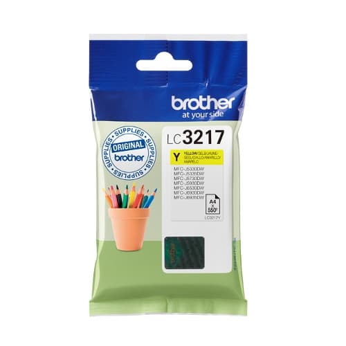 BROTHER CARTUCHO AMARILLO MFCJ5330,MFCJ6530DW,MFCJ6930DW