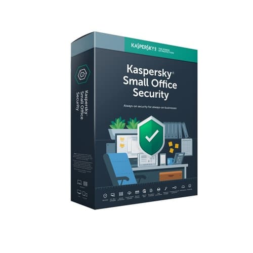 Kaspersky - Small Office Security - Multidispositivo para 5 usuarios + 1 Servidor Servicio - 1 Año - Version 7