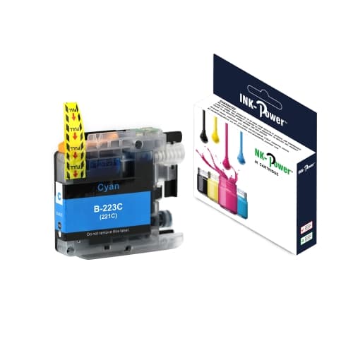 INK-POWER CARTUCHO COMP. BROTHER LC223C CYAN 9 ML