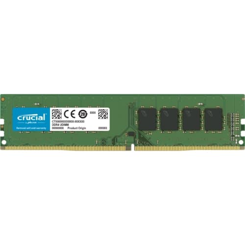 Crucial - DDR4 - 16GB - DIMM de 288 espigas - sin búfer - 3200 MHz / PC4-25600 - CL22 - 1.2 V - no ECC