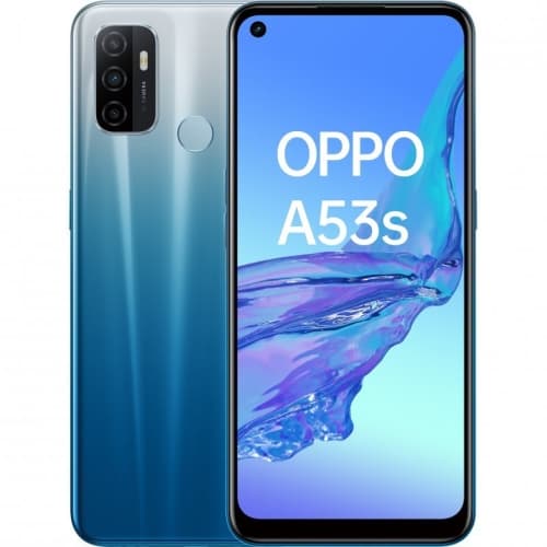 OPPO - Smartphone A53S - 6.5" - 4/128GB - 1600 x 720 Pixeles - Azul