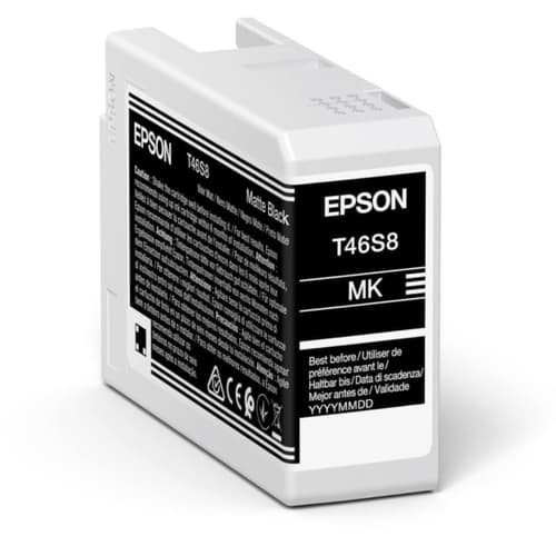 Epson Cartucho T46S8 Negro Mate C13T46S800 25ml SC-P700