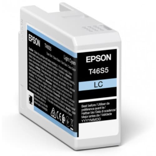 Epson Cartucho T46S5 Cian (claro) C13T46S500 25ml SC-P700