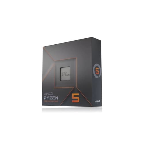 AMD Ryzen 5 7600X - Socket AM5 - 4.7 GHz (5.3 GHz max) - 6 cores - 12 hilos - 6 MB L2 - 32 MB L3 - 105W - Radeon Graphics - En caja - Sin ventilador