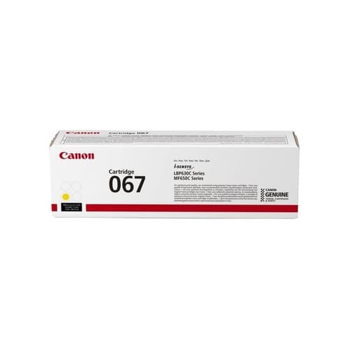 Cartucho toner canon 067 amarillo