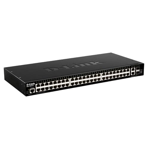 SWITCH GESTIONABLE D-LINK L3 STAKABLE DGS-1520-52/E 48P GIGA + 2P 10G + 2P SFP
