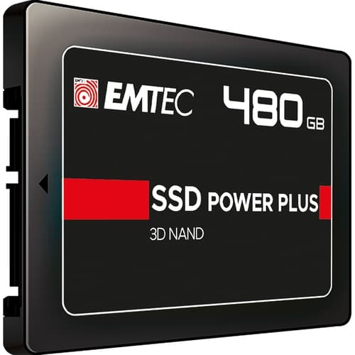 Emtec X150 - 480GB - 2.5" Inteno SSD - SATA 6Gb/s - 500Mb/s