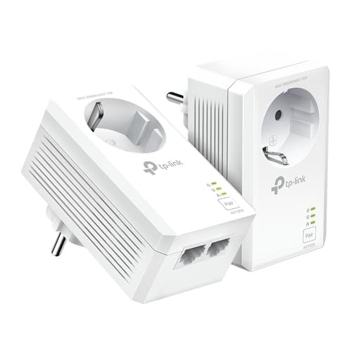HOMEPLUG TP-LINK POWERLINE 1000MB PA7027P KIT PASSTHROUGH 2P GIGA KIT 2 UNIDADES