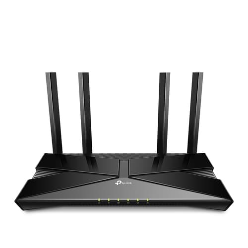 ROUTER WIFI DUAL BAND TP-LINK EX220 WIFI 6 AX1800 CPU 1.5GHz 574Mbps EN 2,4GHZ Y 1201Mps EN 5GHZ 5P GIGA 4 ANTENAS 1USB 3.0