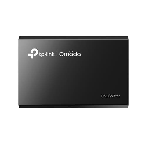 POE SPLITTER TP-LINK POE10R PASA DATOS Y ALIMENTACION POR EL MISMO CABLE HASTA 100 METROS PLUG AND PLAY carcasa plastico