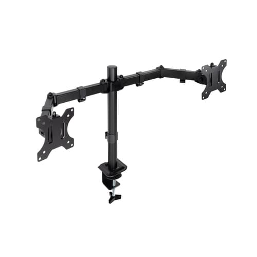 SOPORTE MESA GIRA INCLI 2 BRAZOS 17-27" NEGRO