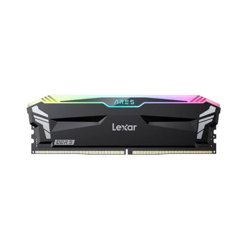 Lexar Ares RGB Gaming - 32GB Kit (2x16GB) - DDR5-6000 UDIMM - 288 pin - CL30-36-36-68 - XMP 3.0 - 1.35 V - Garantía de por vida